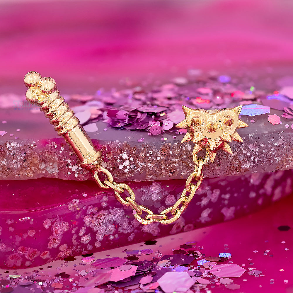 threadless: "The Trauma Bond" Dual End in Gold