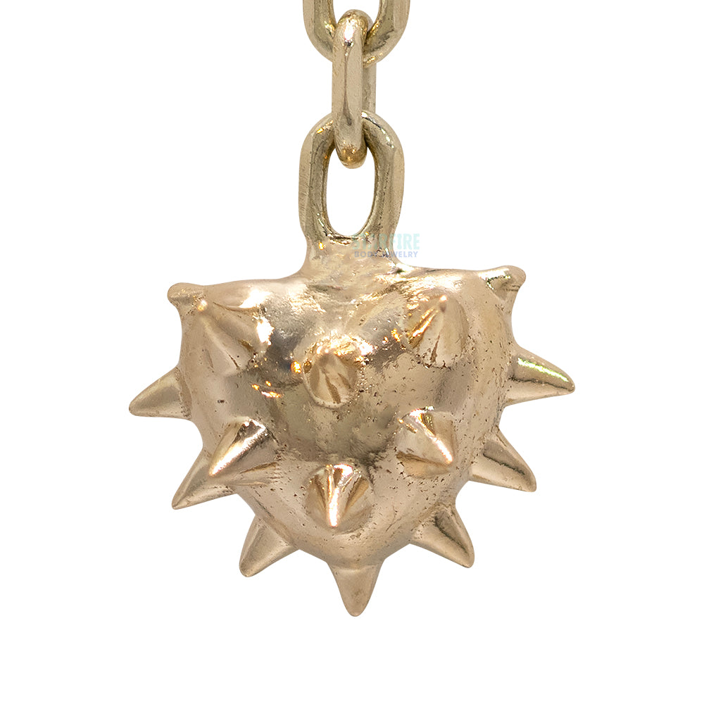 "The Trauma Bond" Chain Charm in Gold