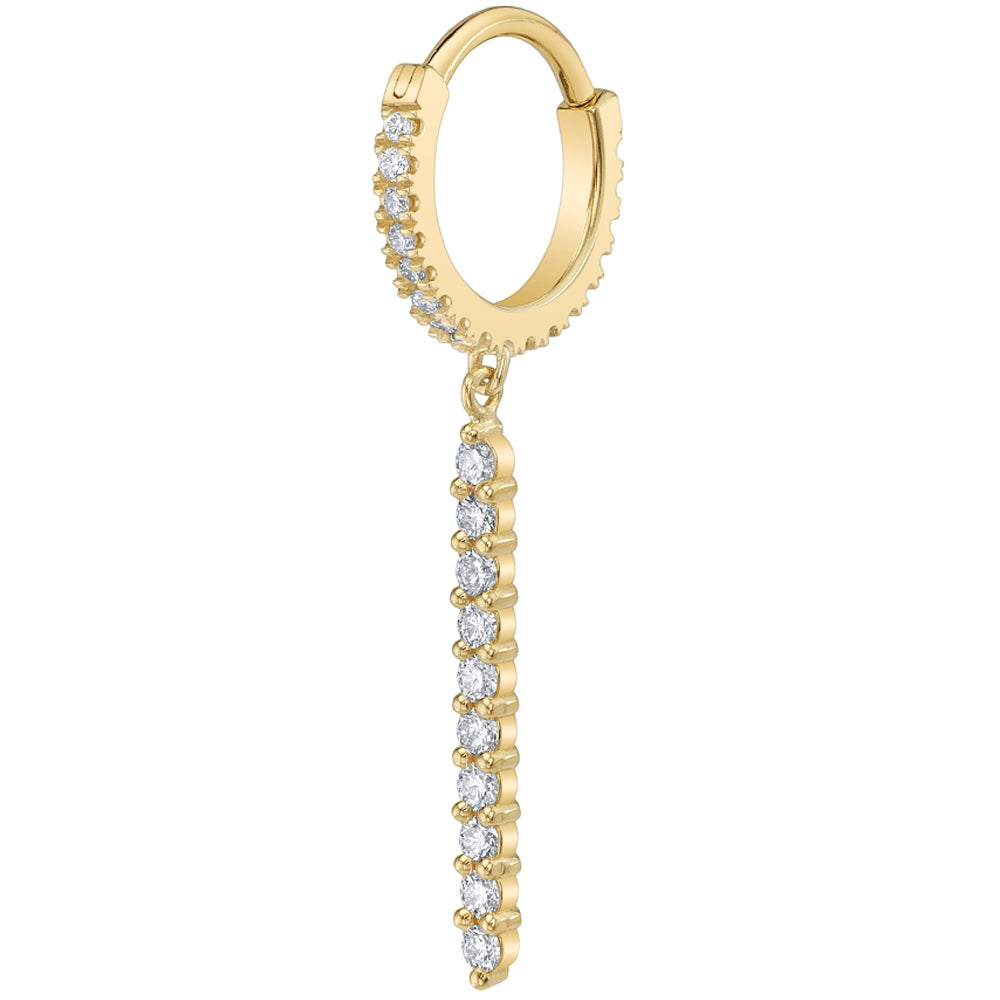 "Eternity" Hinge Ring in Gold & Platinum with DIAMONDS