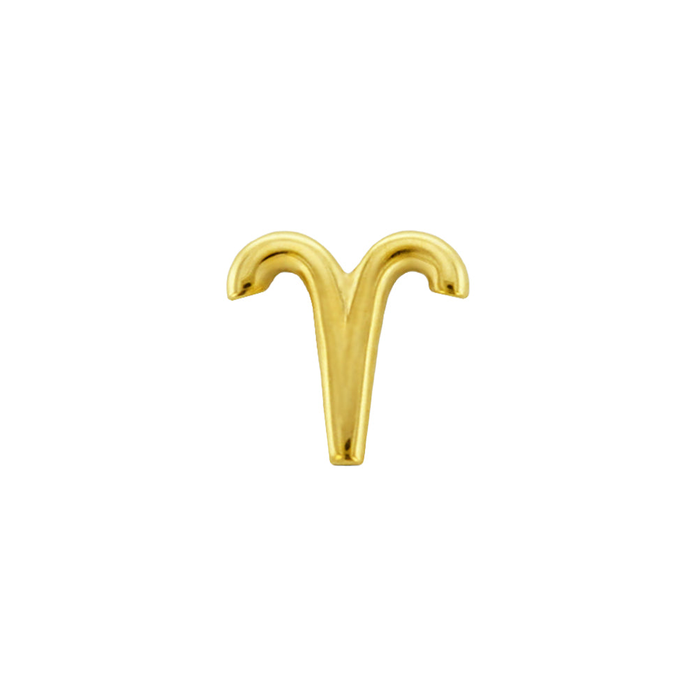 threadless: Zodiac Sign End in Gold