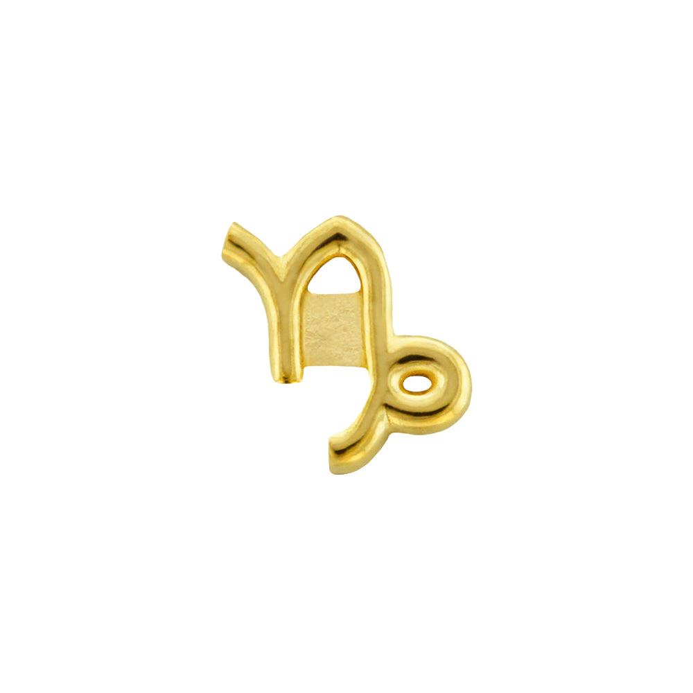 threadless: Zodiac Sign End in Gold
