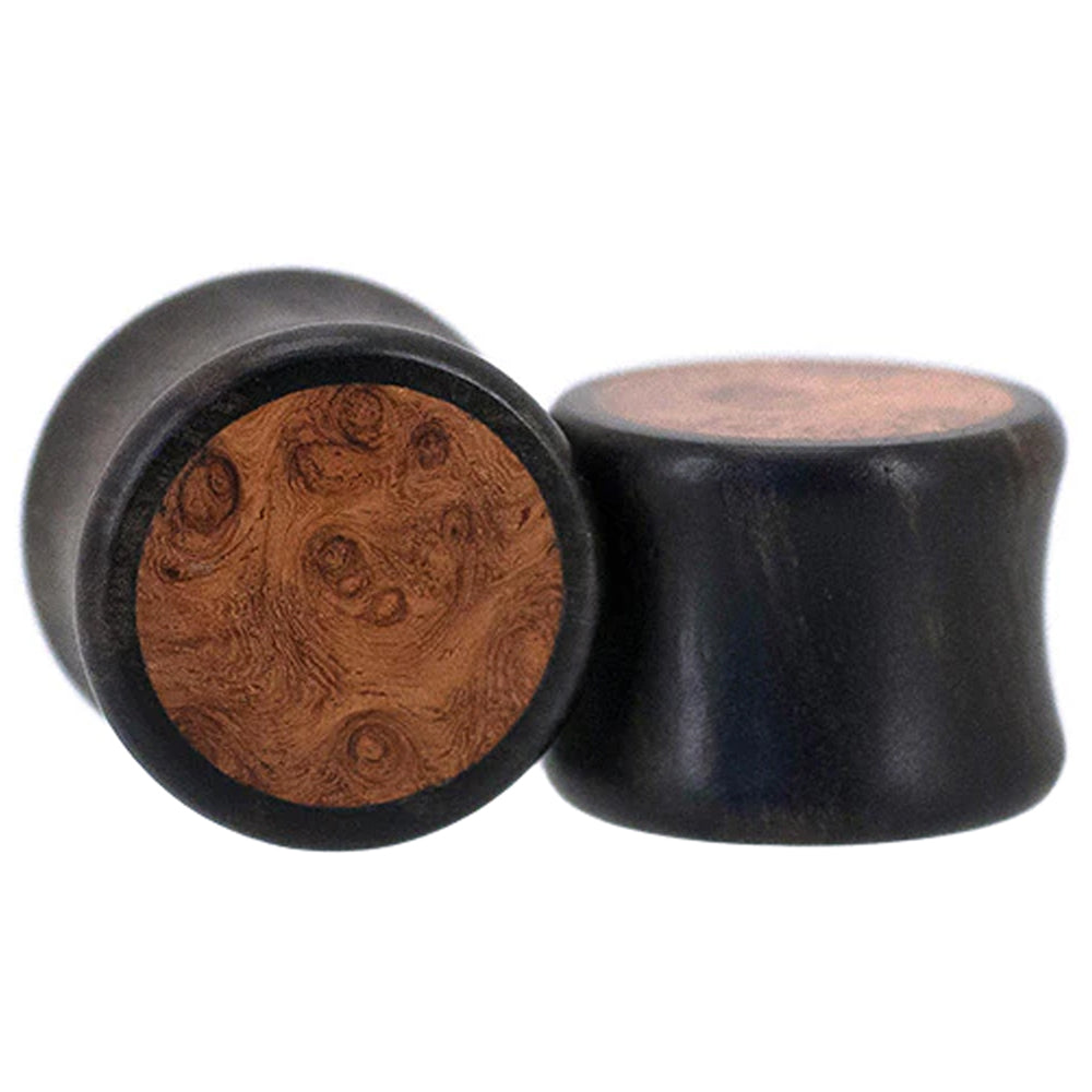 Ebony Wood Inlay Plugs