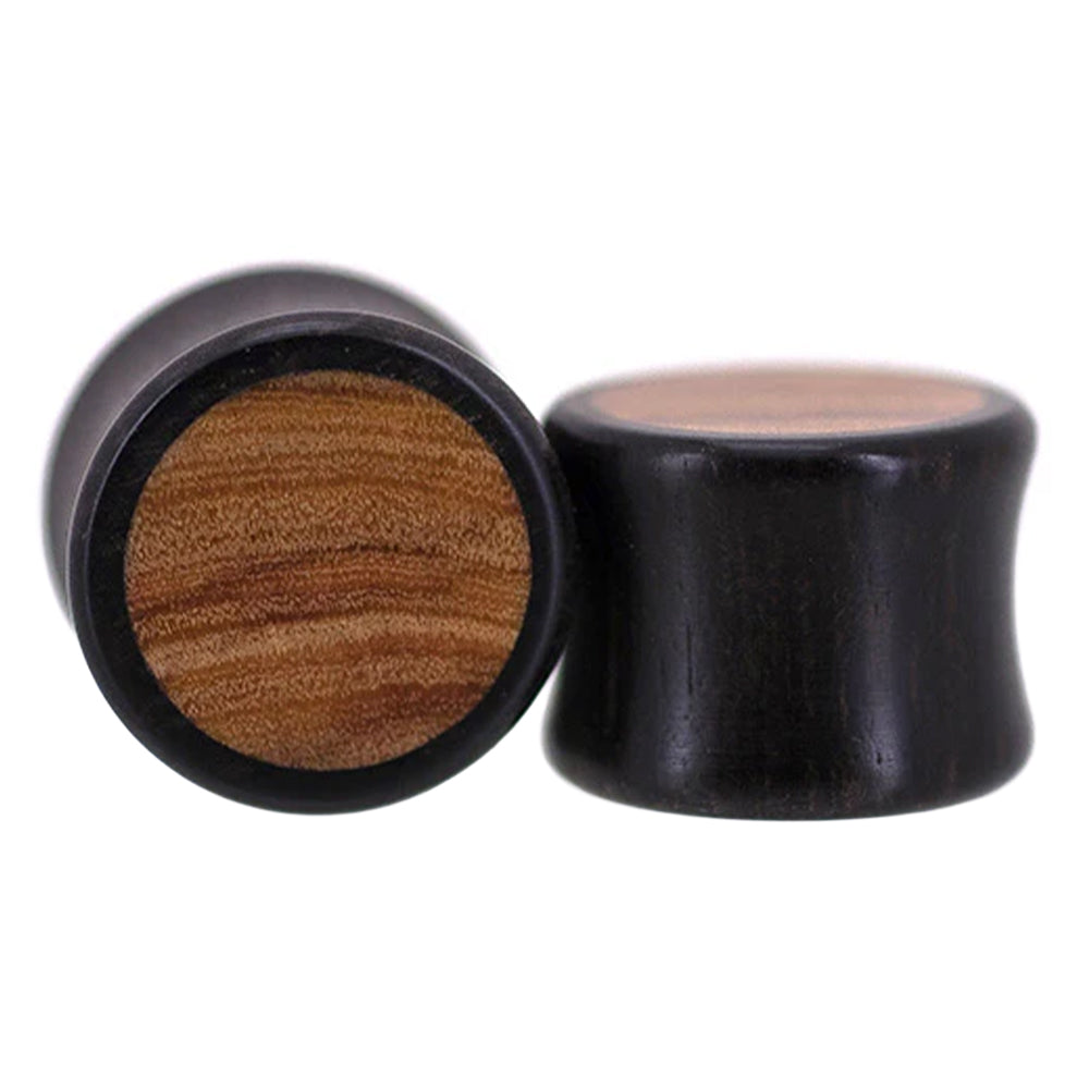 Ebony Wood Inlay Plugs