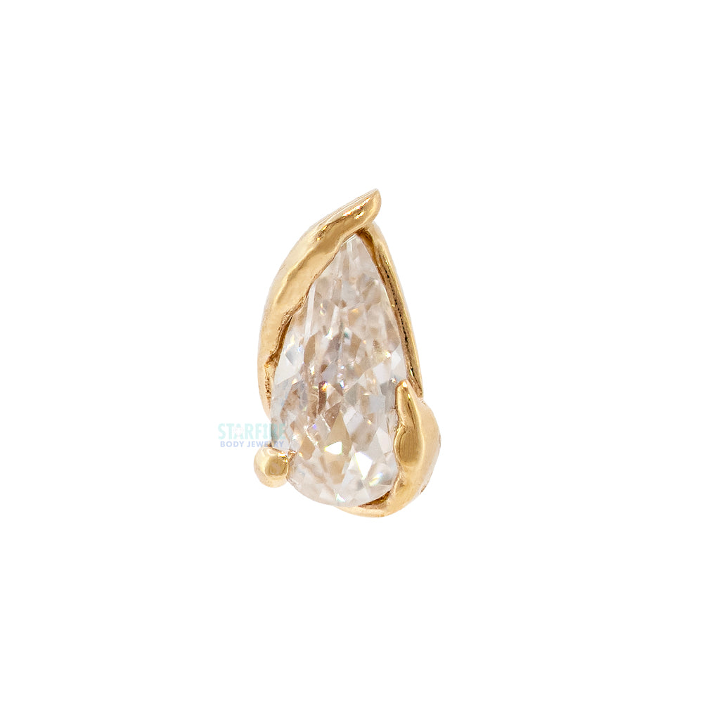 threadless: "Occasion" End in Gold with CZ