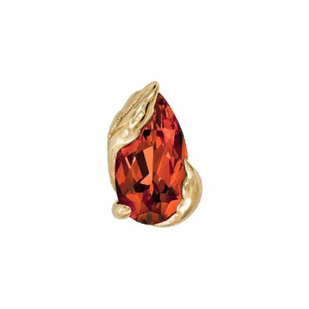 threadless: "Occasion" End in Gold with Garnet