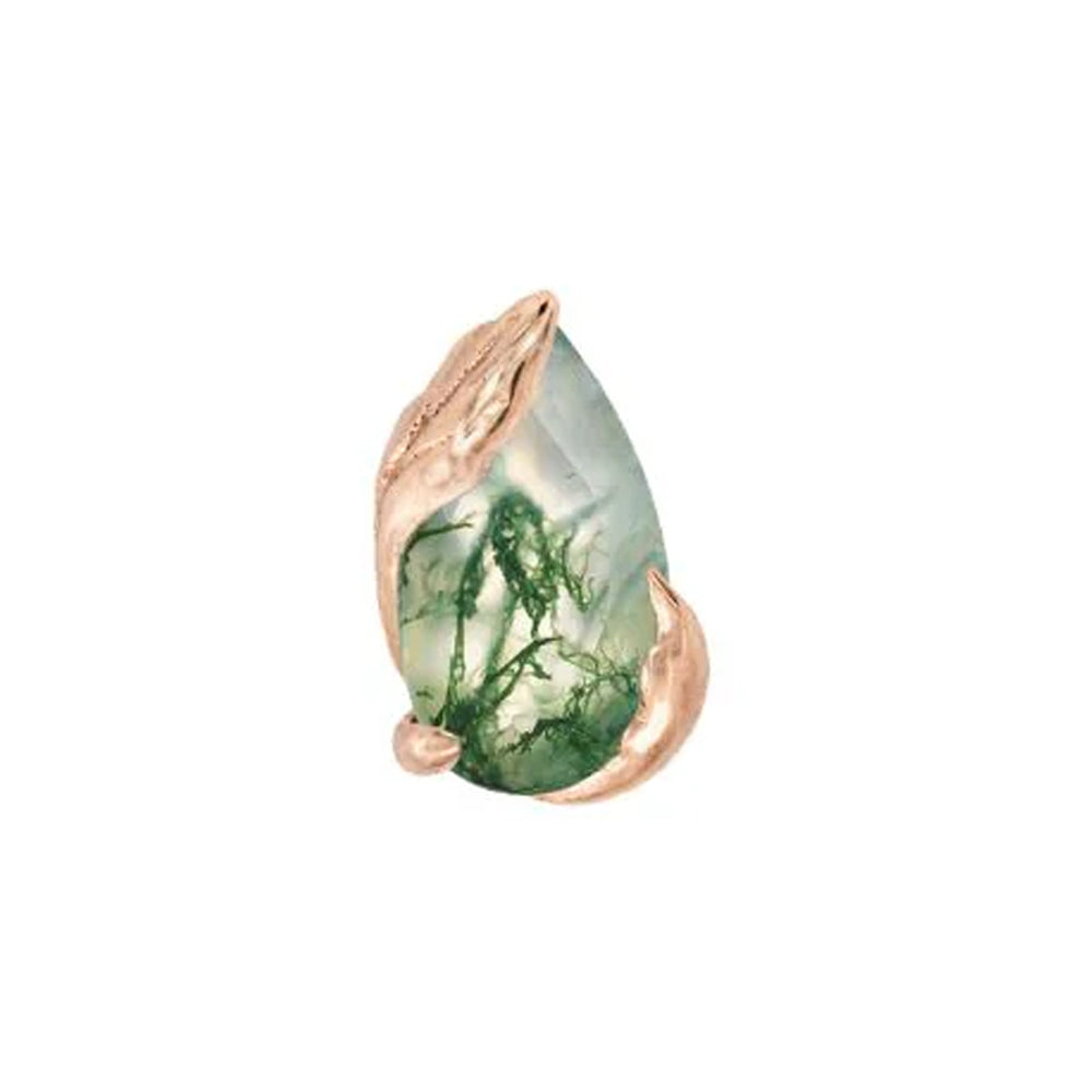 threadless: "Occasion" End in Gold with Moss Agate