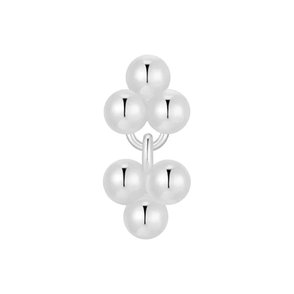threadless: "Meet Cute" End with Dangle in Gold