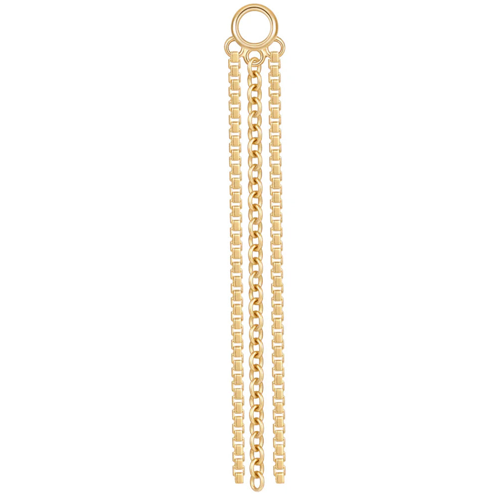 "Frenzy" Charm in Gold