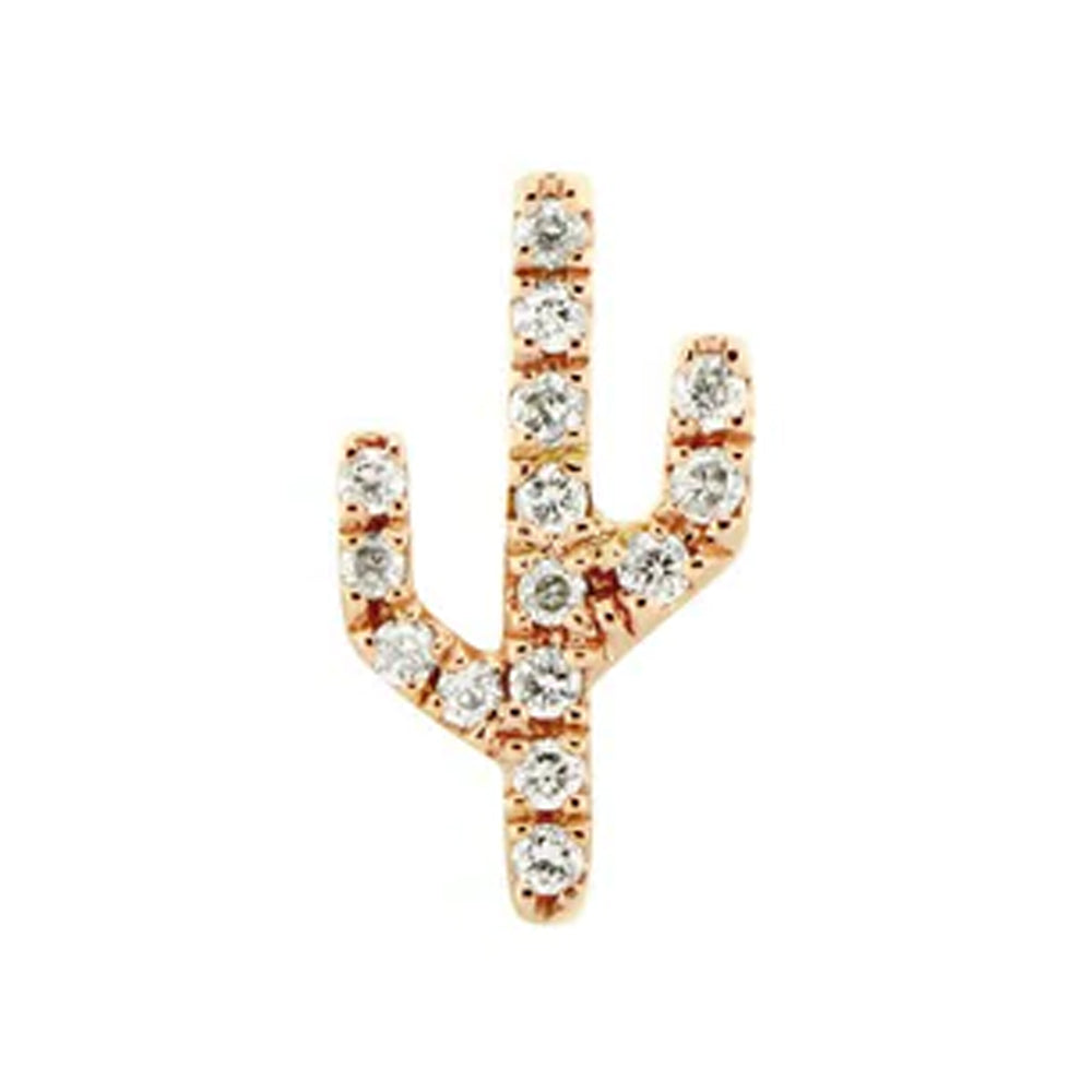 threadless: "Sonoran" Cactus End in Gold with Genuine Gemstones