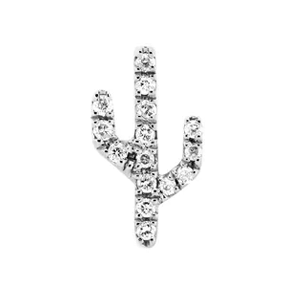 threadless: "Sonoran" Cactus End in Gold with Genuine Gemstones