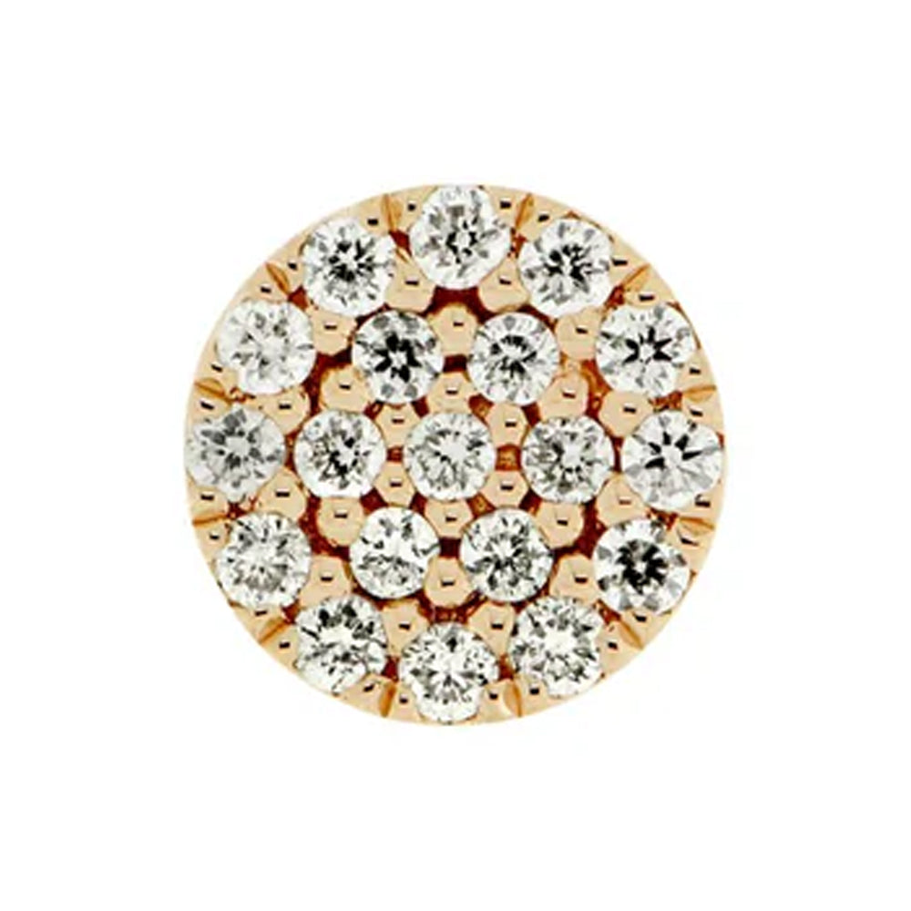 threadless: "Blair" End in Gold with Diamonds