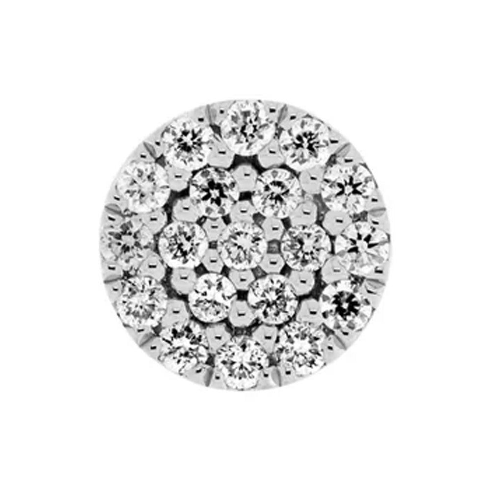 threadless: "Blair" End in Gold with Diamonds