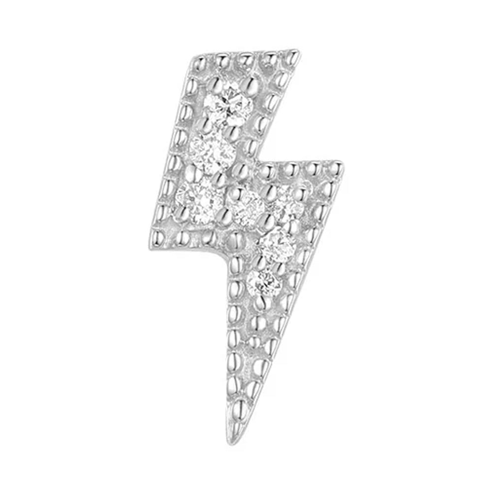 threadless: "Ricky" End in Gold with Diamonds