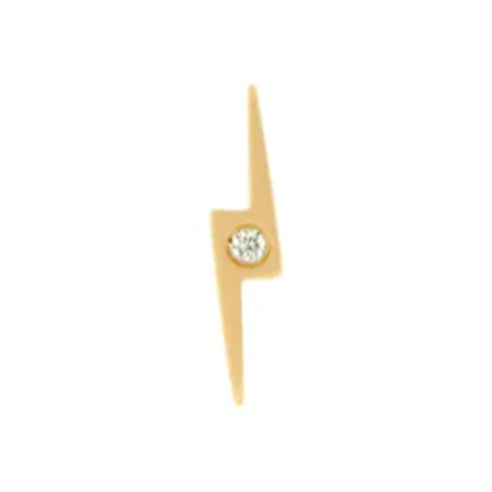 threadless: "Knox" End in Gold with Diamond