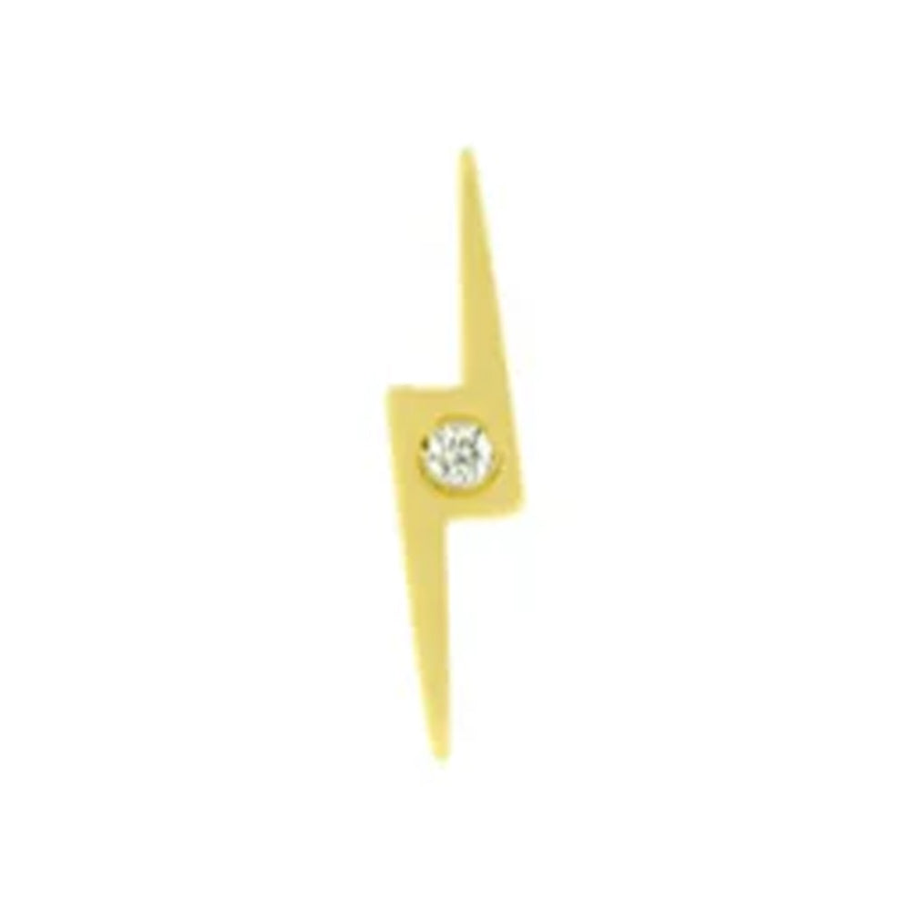 threadless: "Knox" End in Gold with Diamond