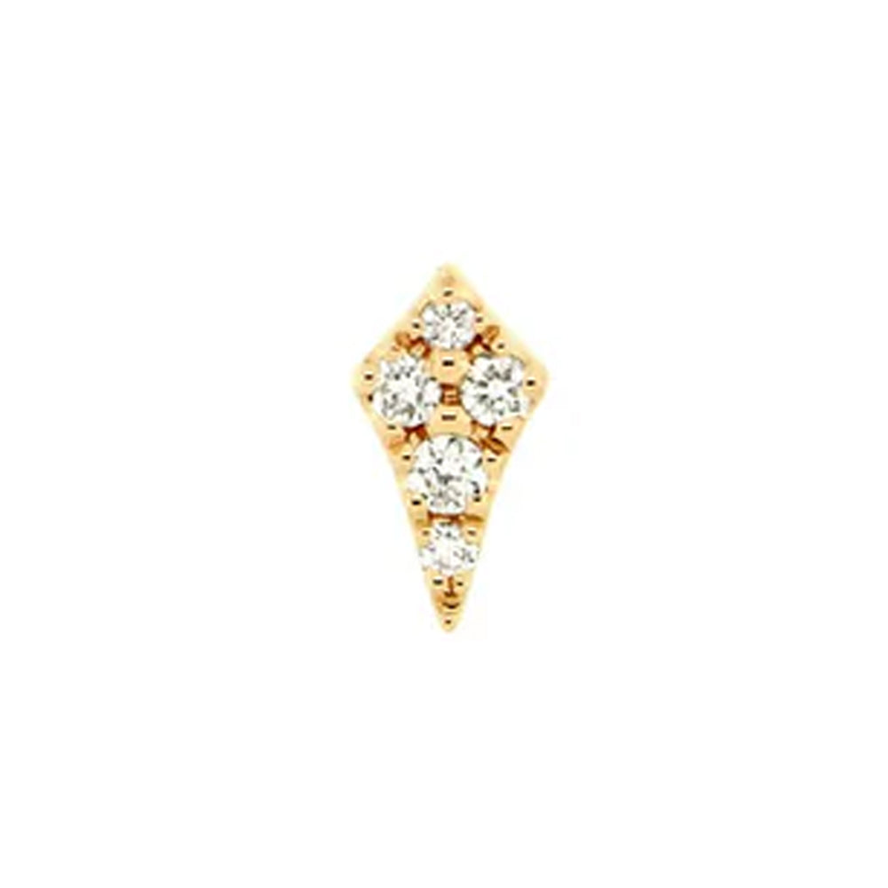 threadless: "Lucy" End in Gold with Diamonds
