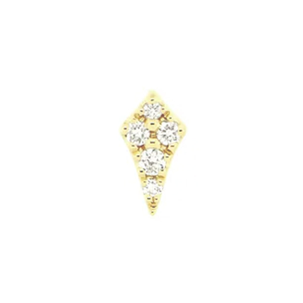 threadless: "Lucy" End in Gold with Diamonds