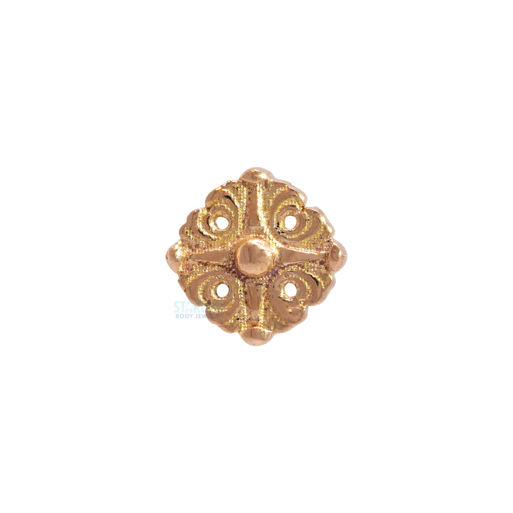 "Honesty" Threaded End in Gold