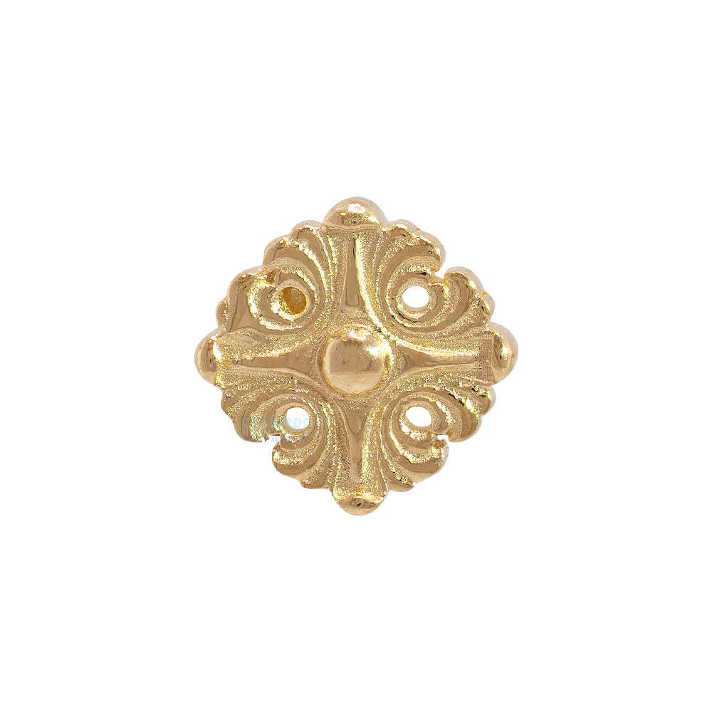 "Honesty" Threaded End in Gold