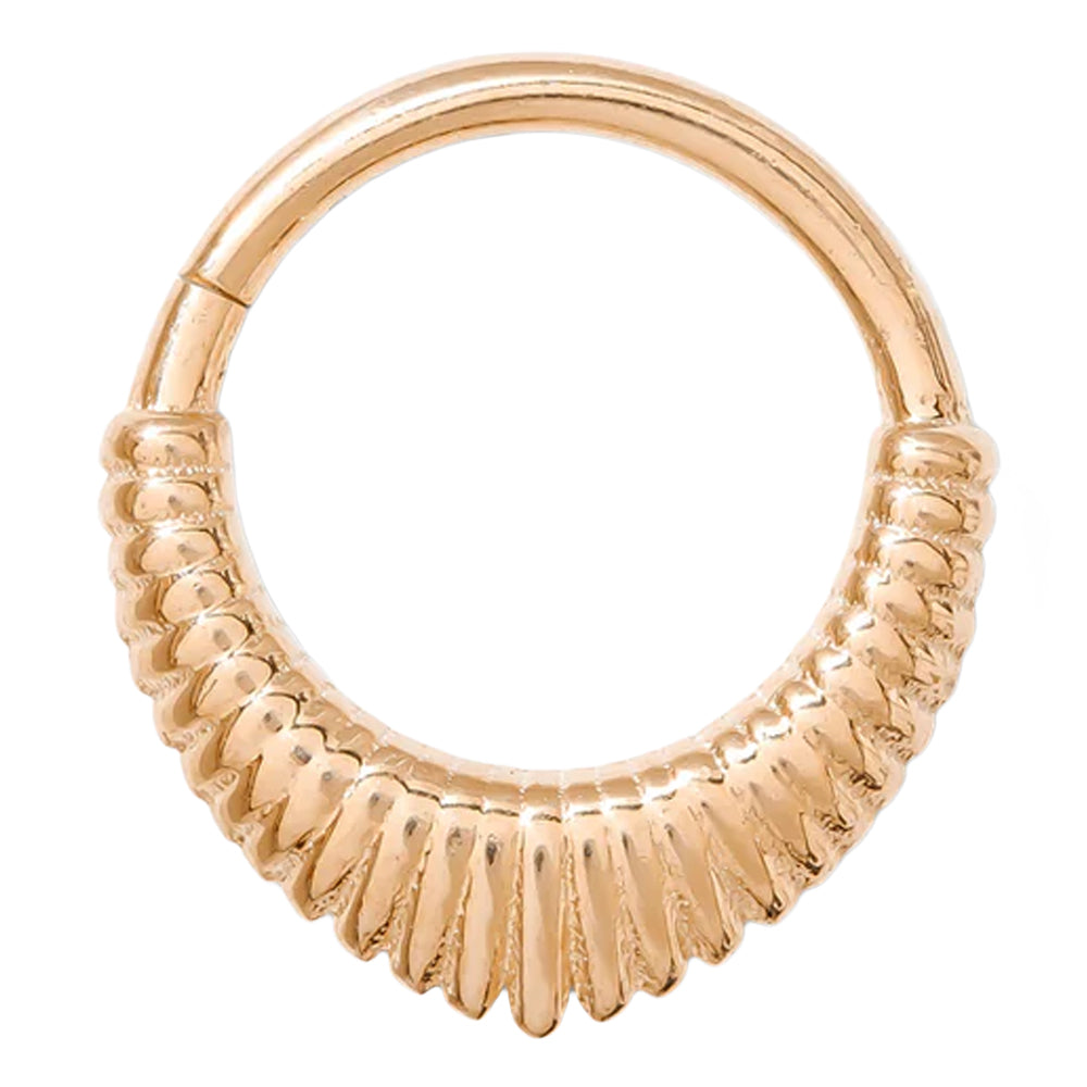 "Fortuna" Continuous Ring in Gold