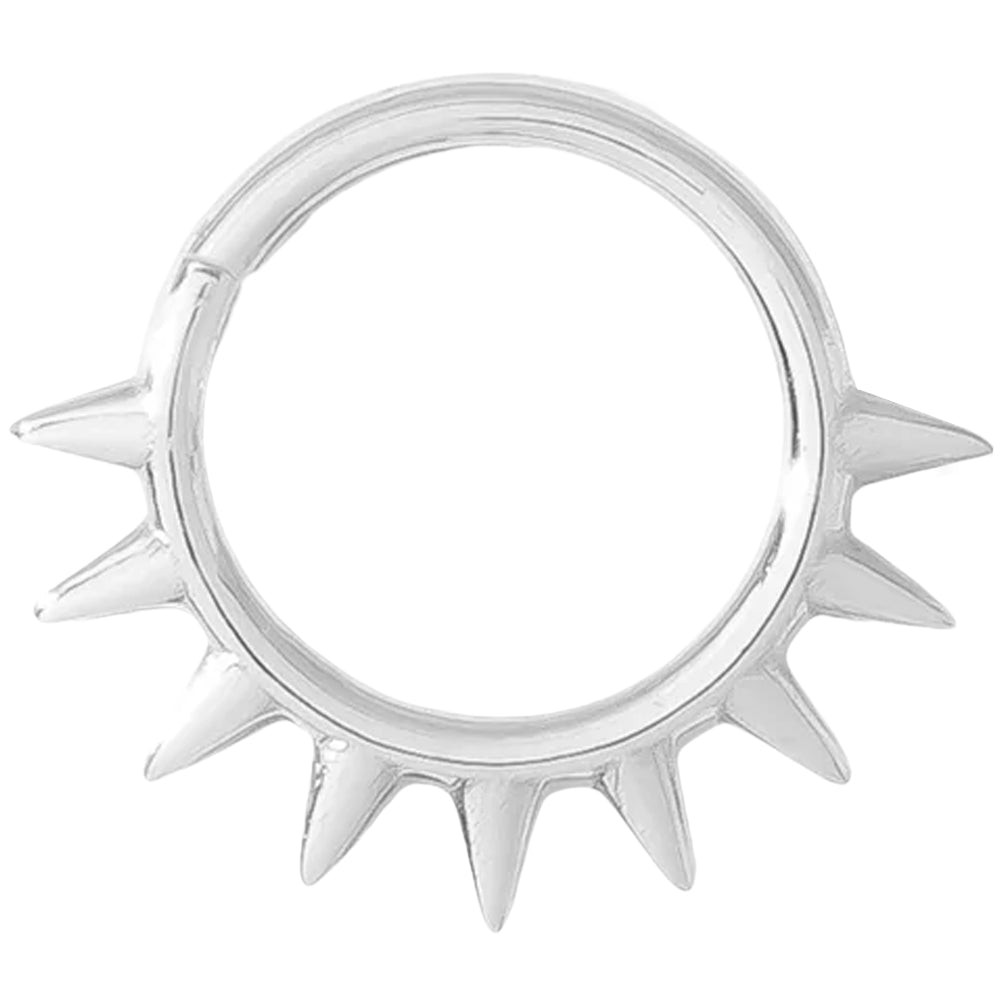 "Crass" Continuous Ring in Gold