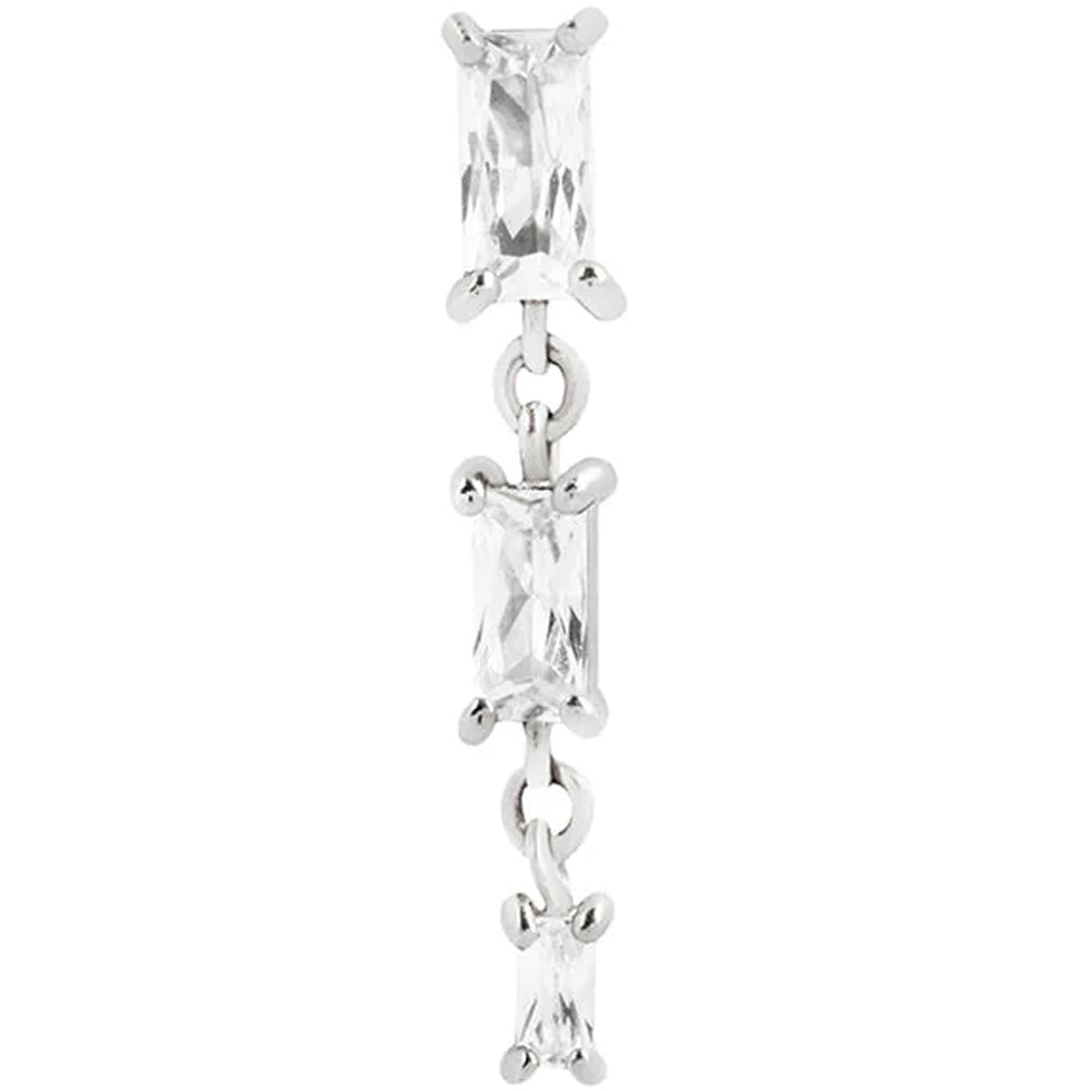 threadless: "Harlow" Chain End in Gold with CZ's