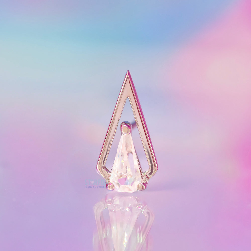 threadless: "ArtHaus" End in Gold with CZ