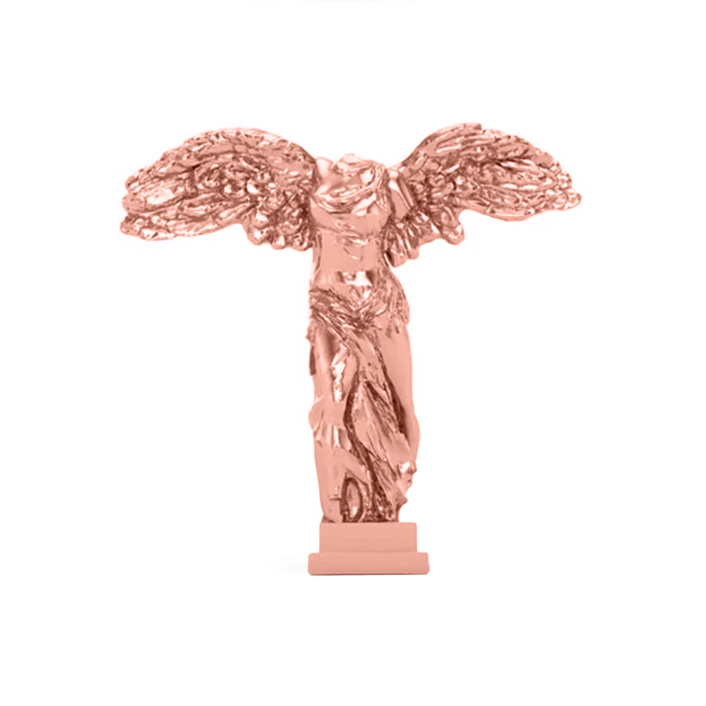 "Winged Victory" Threaded End in Gold