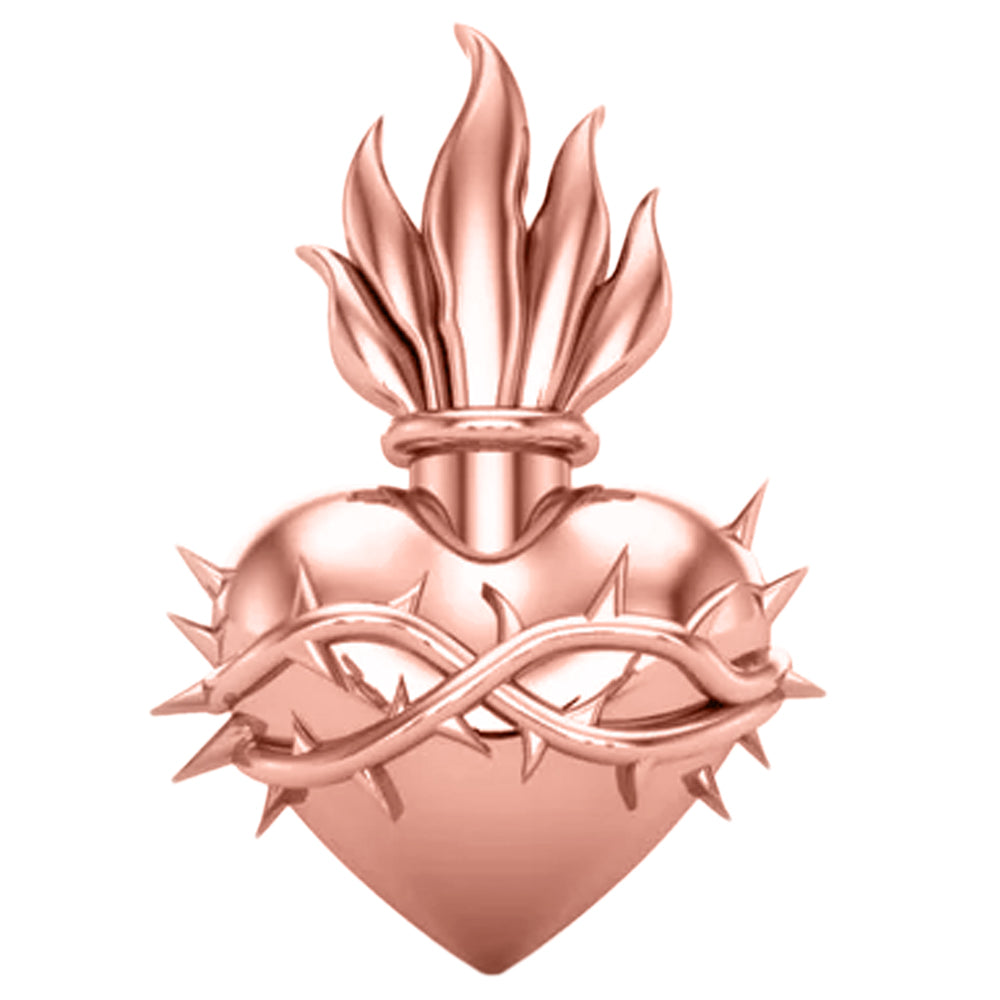 threadless: Sacred Heart End in Gold