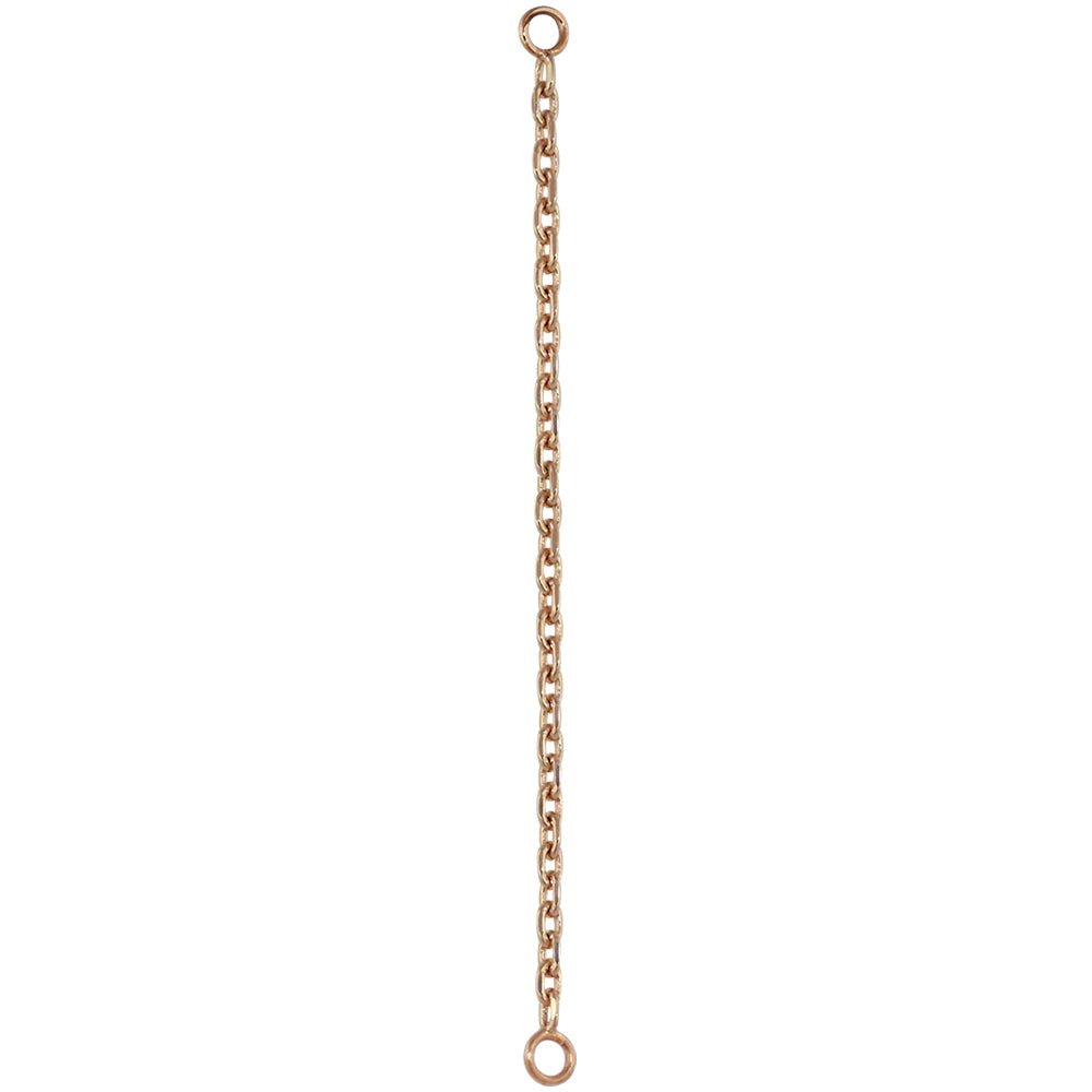 Diamond Box Chain Attachment in Gold