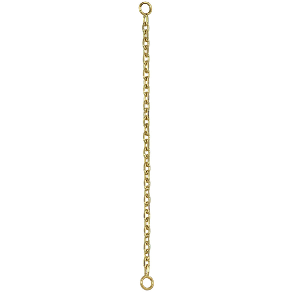 Diamond Box Chain Attachment in Gold