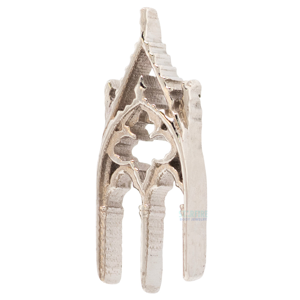 Chapel Tower Threaded End in Gold