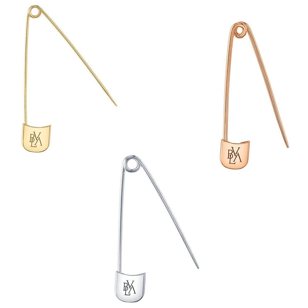 "Uptown Punk" in Gold & Platinum with Monogram BVLA Logo
