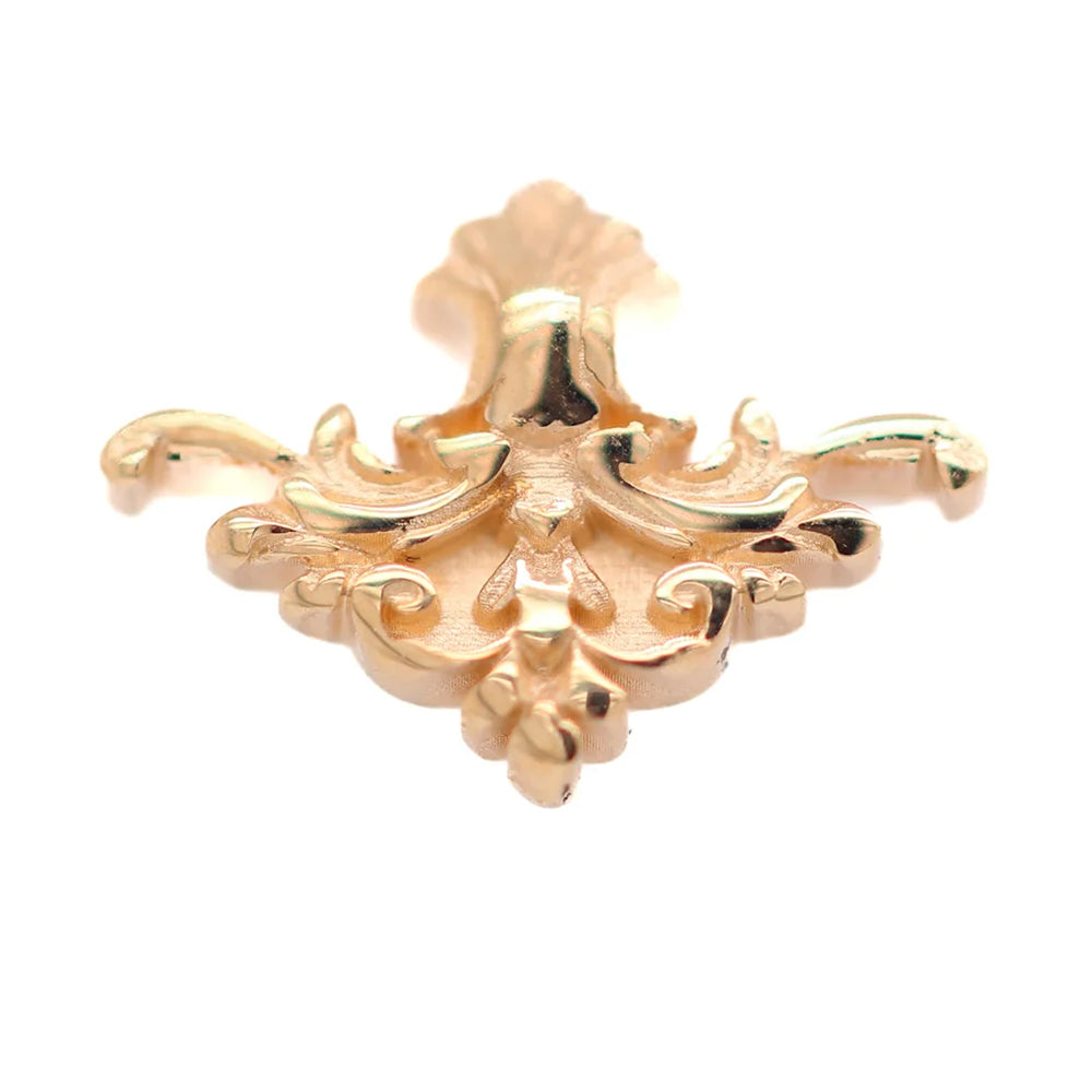 "Florentine" Threaded End in Gold