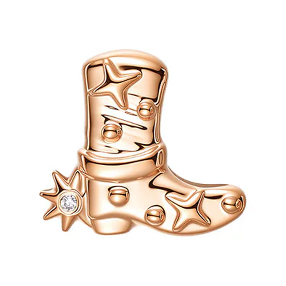 threadless: "Dakota" End in Gold with Diamond Spur