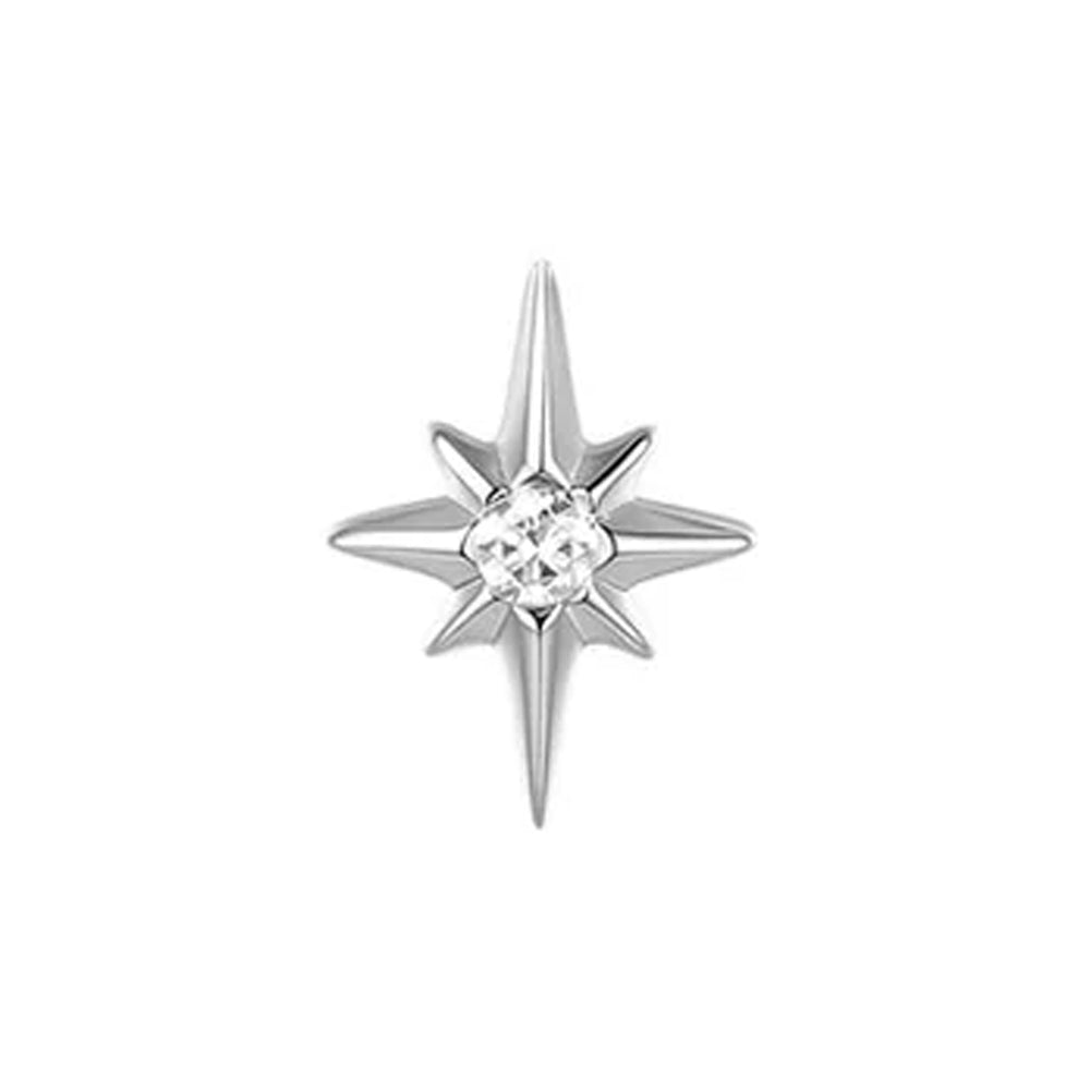 threadless: "Nova" End in Gold with Diamond