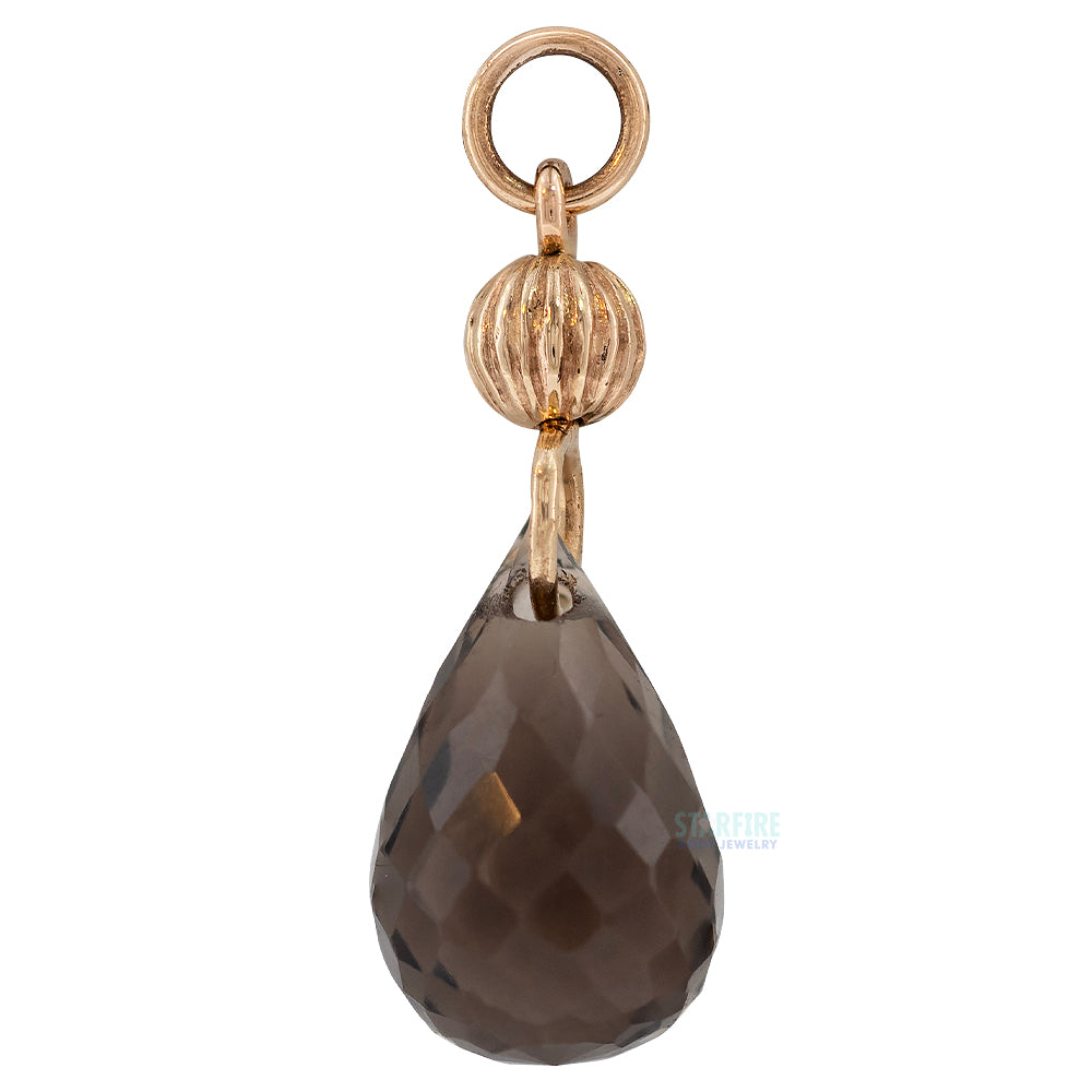 Brio Bead Charm in Gold with Gemstone