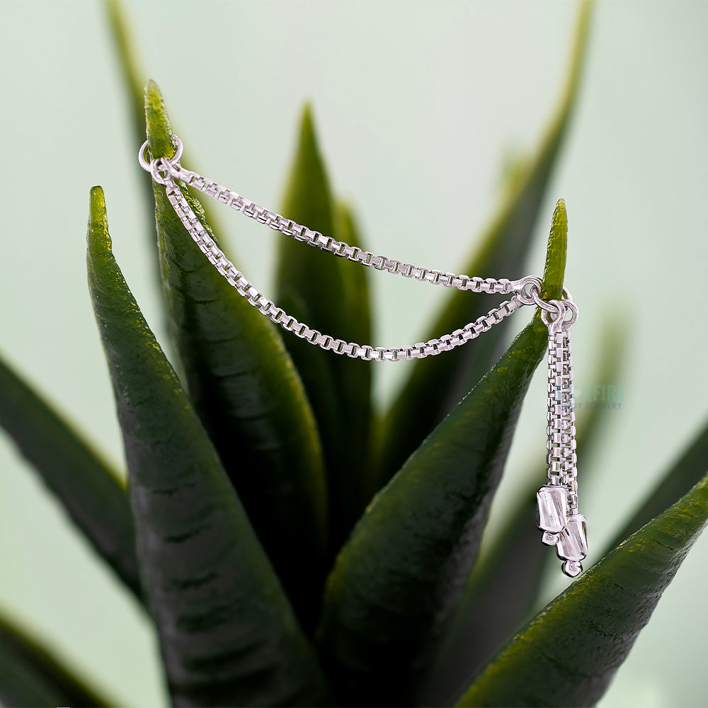 Brillcut Golden Barrel Chain Attachment in Gold