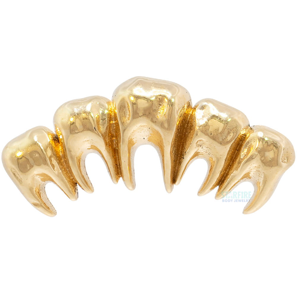 threadless: "Tooth Collector" End in Gold