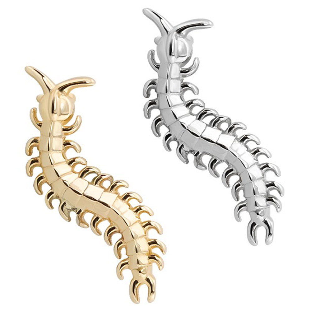 threadless: Centipede End in Gold