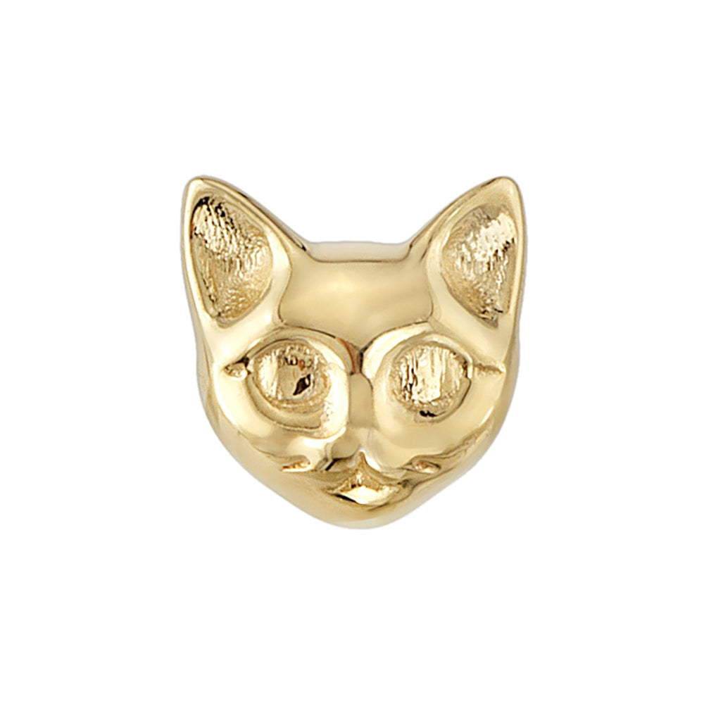 threadless: Keeley's Kitty Pin in Gold & Platinum