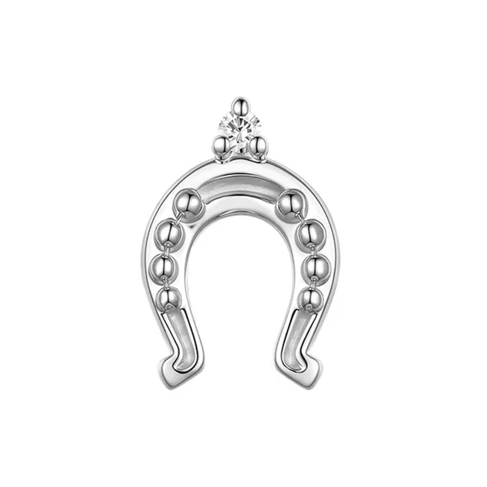 threadless: "Maverick" Horseshoe End in Gold with Diamond