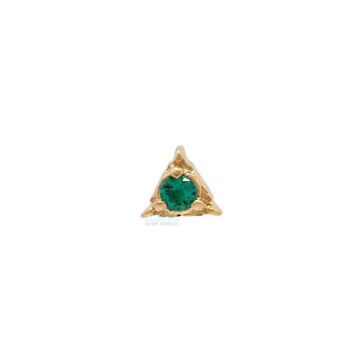 threadless: "Maia" End in Gold with Emerald