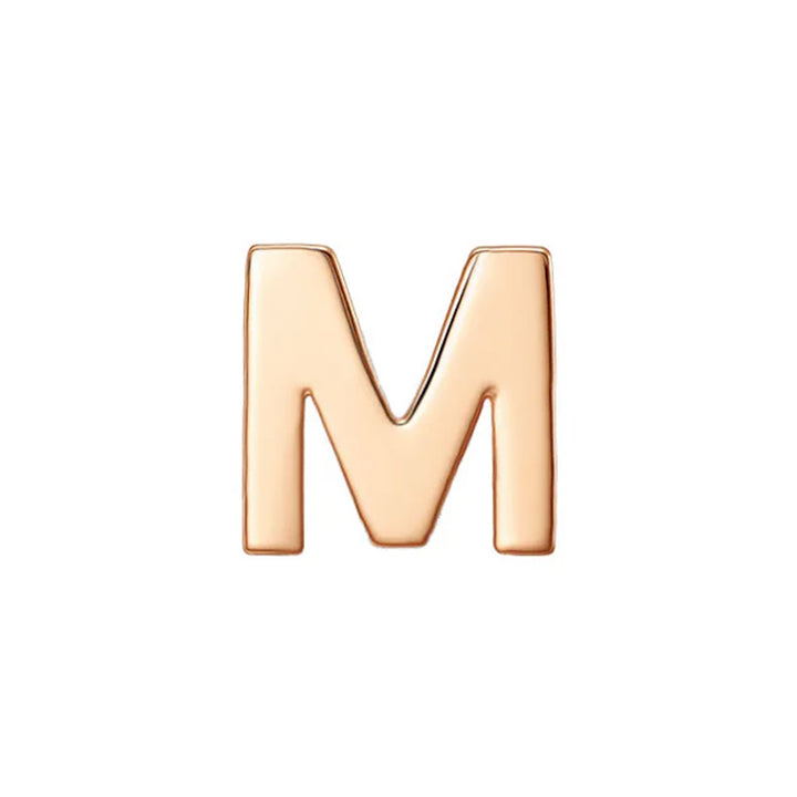 threadless: Uppercase Initial End in Gold