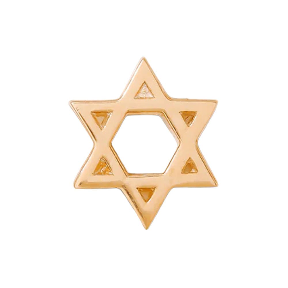 threadless: Star of David Pin in Gold