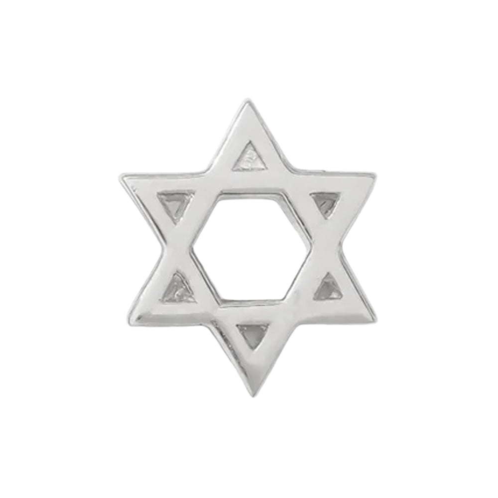 threadless: Star of David Pin in Gold