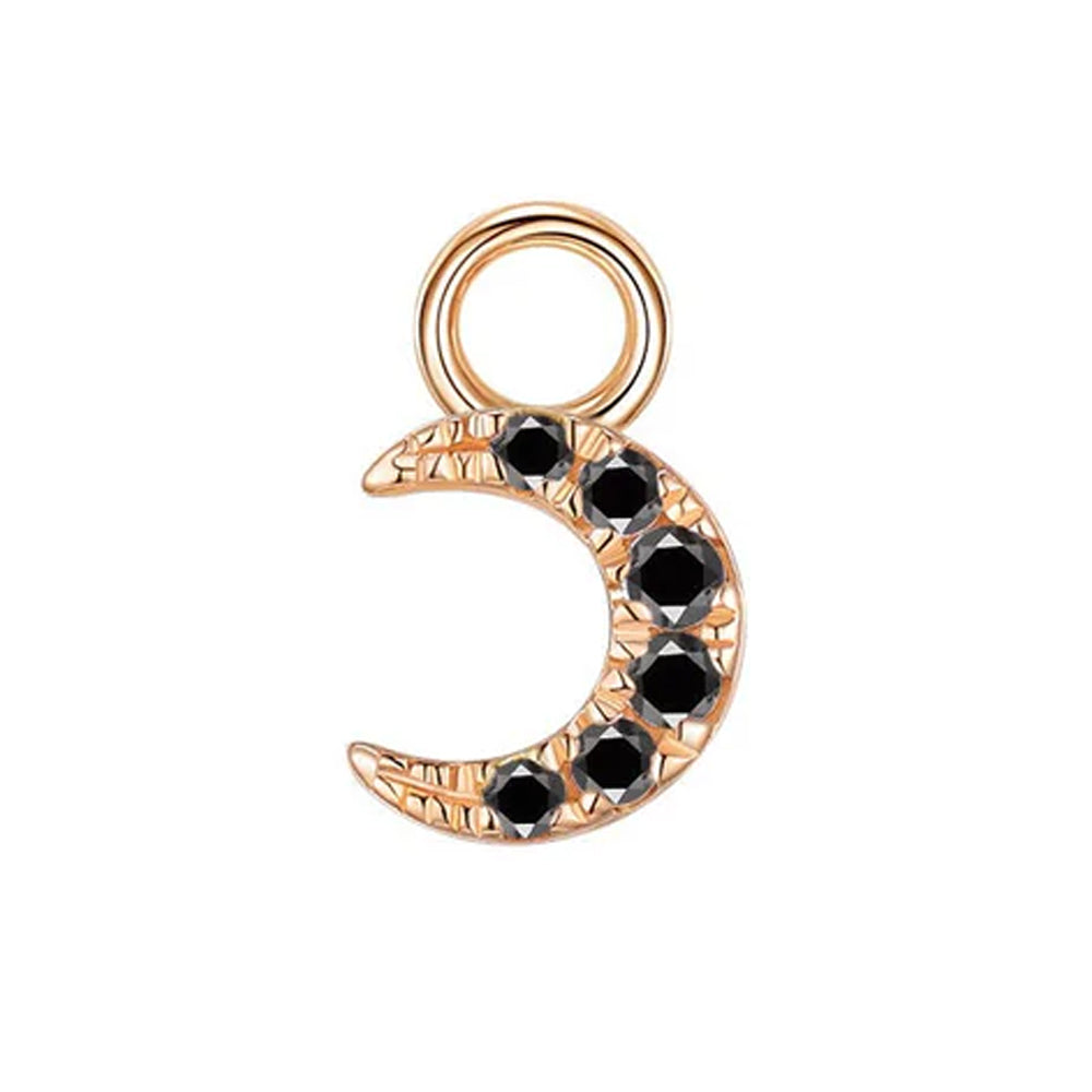 "Ayla" Charm in Gold with Diamonds