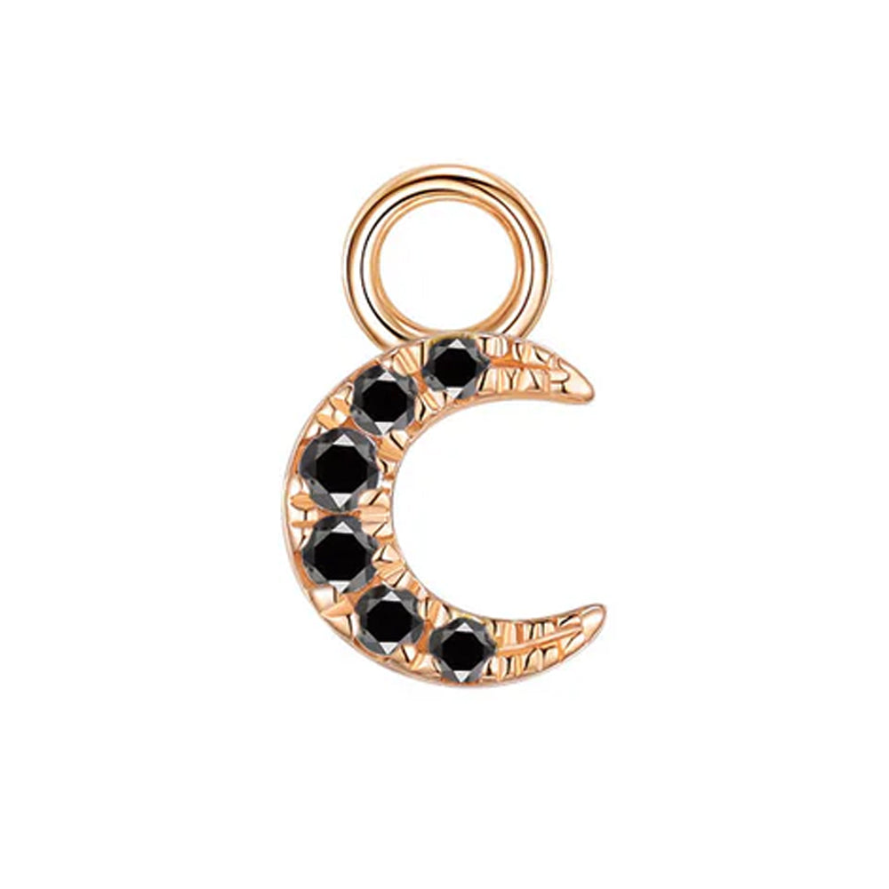 "Ayla" Charm in Gold with Diamonds