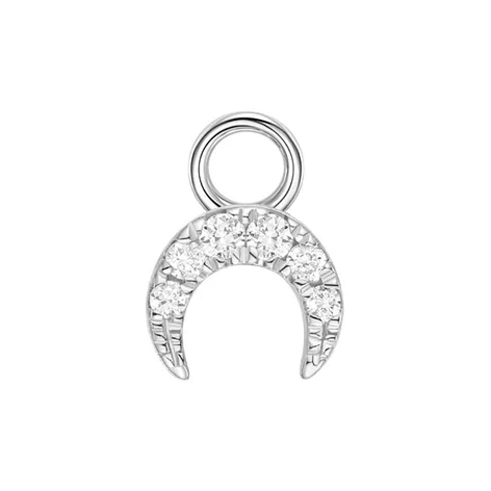 "Ayla" Charm in Gold with Diamonds