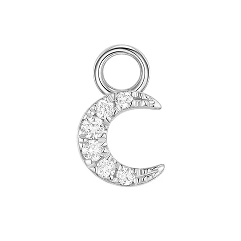 "Ayla" Charm in Gold with Diamonds